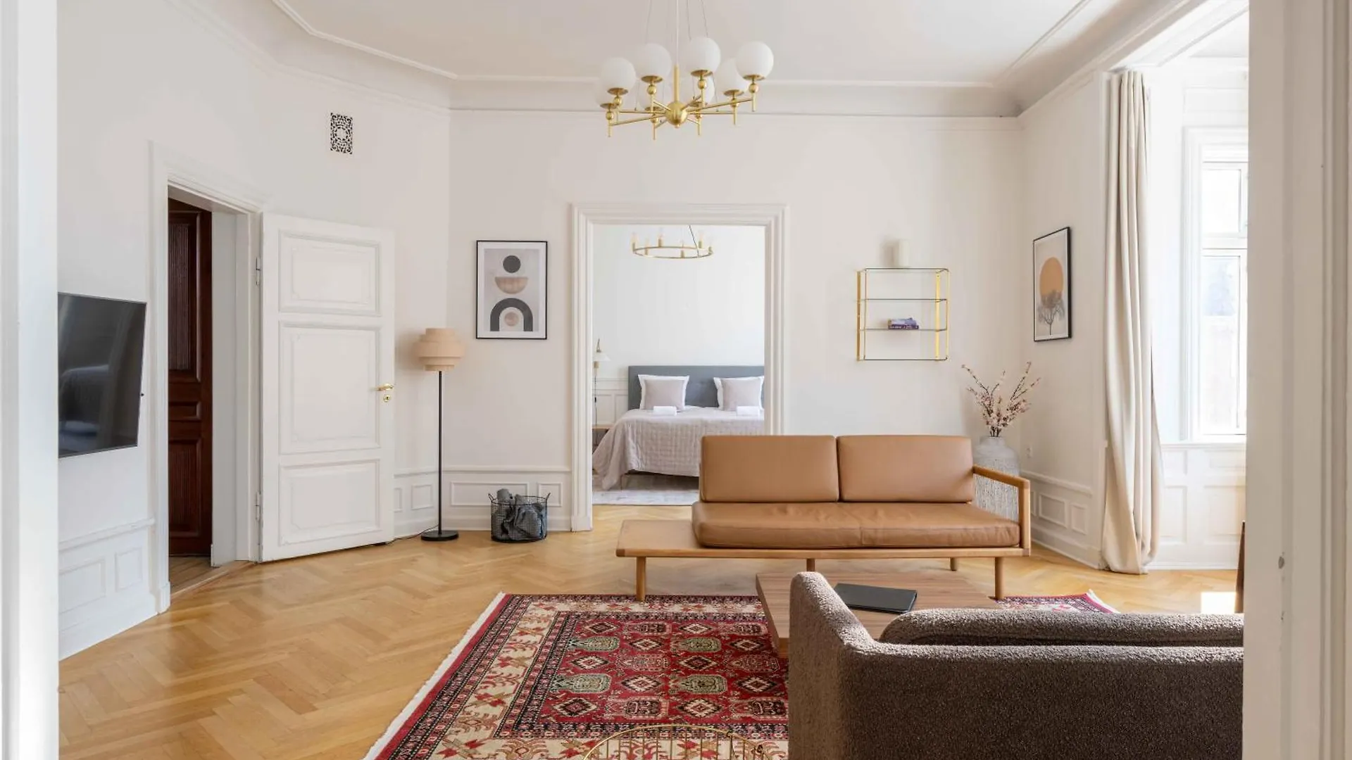 Lovely 3Br Manor Apartment 5 Min From Tivoli Gardens Copenhague Dinamarca